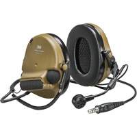 Casque VI NIB avec fils de sortie unique Peltor ComTac, Style Cordon cervical, 22 dB Absolute Business Supply