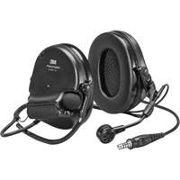 Casque VI NIB avec fils de sortie unique Peltor ComTac, Style Cordon cervical, 22 dB Absolute Business Supply