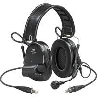 Casque VI NIB avec deux fils de sortie et rail arc Peltor ComTac, Style Bandeau, 23 dB Absolute Business Supply