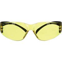 SecureFit 100 Series Safety Glasses, Amber Lens, Anti-Fog/Anti-Scratch, ANSI Z87+/Meets/Exceeds CSA Z94.3 Absolute Business Supply