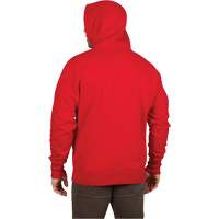 Chandail &agrave; capuchon lourd, Hommes, Petit, Rouge Absolute Business Supply