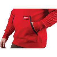 Chandail &agrave; capuchon lourd, Hommes, Petit, Rouge Absolute Business Supply