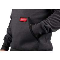 Chandail &agrave; capuchon lourd, Hommes, Petit, Gris Absolute Business Supply