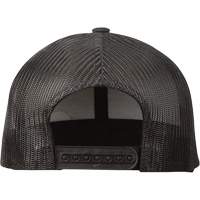 Casquette &agrave; patte pressionn&eacute;e GridIron, Noir, Coton/Nylon/Polyester Absolute Business Supply