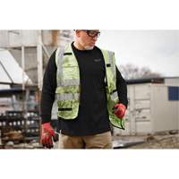 Hybrid Work Tee Shirt, Men's, Small, Black Absolute Business Supply