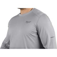 Workskin Lightweight Shirt, Men's, Small, Grey Absolute Business Supply