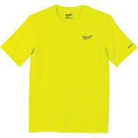 Workskin Lightweight High Visibility Shirt, Men's, Small, Yellow Absolute Business Supply