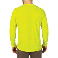 Workskin Lightweight High Visibility Shirt, Men's, Small, Yellow Absolute Business Supply