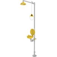 Douche durgence et douche oculaire combin&eacute;es, Socle Absolute Business Supply