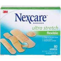 Nexcare Ultra Stretch Bandages, Assorted, Plastic, Non-Sterile Absolute Business Supply
