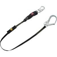 V-Series Welding Shock Absorbing Lanyard, 6', Snap Hook Center, Snap Hook Leg Ends, Kevlar&reg;/Nomex&reg; Absolute Business Supply