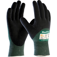 Gants sans coutures r&eacute;sistant aux coupures ATG MaxiFlex Cut, Taille Grand, Calibre 15, Rev&ecirc;tement Nitrile, Enveloppe en Fil technique, ASTM ANSI niveau A2/EN 388 niveau 3/EN 388 niveau B Absolute Business Supply