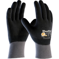 Gants compatibles avec les &eacute;crans tactiles ATG MaxiFlex Ultimate, Grand, R&ecirc;vetement Nitrile, Calibre 15, Enveloppe en Nylon/&eacute;lasthanne Absolute Business Supply