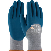 Gants en tricot sans couture ATG MaxiFlex Comfort, Grand, R&ecirc;vetement Nitrile, Calibre 15, Enveloppe en Nylon Absolute Business Supply