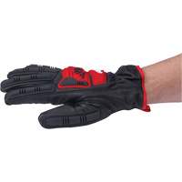 Gants en peau de ch&egrave;vre Impact, Moyen, Paume en Cuir fleur Absolute Business Supply