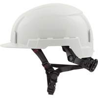Casque &agrave; bordure avant avec support &agrave; lampe de poche Bolt, Suspension Rochet Absolute Business Supply