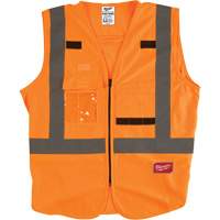 Veste de s&eacute;curit&eacute;, Orange haute visibilit&eacute;, 4T-Grand/5T-Grand Absolute Business Supply