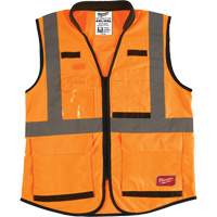Veste de s&eacute;curit&eacute; haute performance, Orange haute visibilit&eacute;, 4T-Grand/5T-Grand Absolute Business Supply