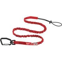 Extended Reach Locking Tool Lanyard, Bungee, Carabiner/Loop Absolute Business Supply