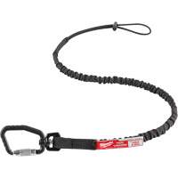 Locking Tool Lanyard, Bungee, Carabiner/Loop Absolute Business Supply