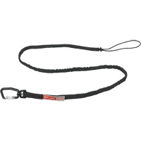 Extended Reach Locking Tool Lanyard, Bungee, Carabiner/Loop Absolute Business Supply