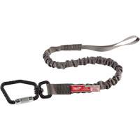 Locking Tool Lanyard, Bungee, Carabiner/Loop Absolute Business Supply