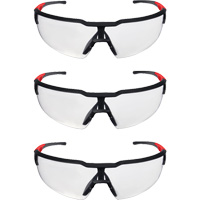 Safety Glasses, Clear Lens, Anti-Scratch, ANSI Z87+/Meets/Exceeds CSA Z94.3 Absolute Business Supply