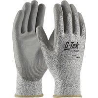 Gants r&eacute;sistants aux coupures G-Tek PolyKor, Taille T-petit, Calibre 13, Rev&ecirc;tement Polyur&eacute;thane, Enveloppe en Fil technique, ANSI/ISEA 105 niveau 3 Absolute Business Supply