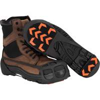 Aide &agrave; la traction sans crampons GripPro, Caoutchouc, Traction Rainur&eacute;, Moyen/Petit Absolute Business Supply