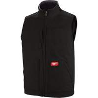 Veste doubl&eacute;e en sherpa ultra-r&eacute;sistante, Hommes, Petit, Noir Absolute Business Supply