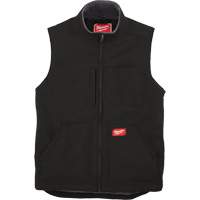 Veste doubl&eacute;e en sherpa ultra-r&eacute;sistante, Hommes, Petit, Noir Absolute Business Supply