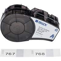 Aggressive Adhesive Multi-Purpose Labels with Ribbon, Black Absolute Business Supply