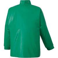 J43 380 Manteau CA-43 ignifuge et r&eacute;sistant aux produits chimiques et aux acides, Petit, Vert Absolute Business Supply