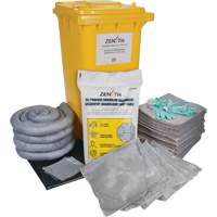 Spill Kit, Universal, Bin, 63 US gal. Absorbancy Absolute Business Supply