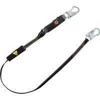 V-Series Welding Energy Absorbing Lanyard, 6', Snap Hook Center, Snap Hook Leg Ends, Kevlar&reg;/Metal/Nylon Absolute Business Supply