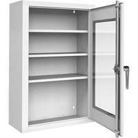 Lockable Medicine Cabinet with Plexiglas Door Absolute Business Supply