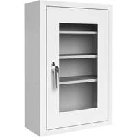 Lockable Medicine Cabinet with Plexiglas Door Absolute Business Supply