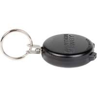 Amarre en c&acirc;ble d'acier pour outil, R&eacute;tractable, Porte-cl&eacute; Absolute Business Supply