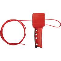 Verrou de c&acirc;ble tout usage en nylon, Longueur de 8' Absolute Business Supply
