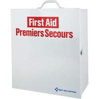 Armoire pour premiers soins SmartCompliance, R&eacute;pond &agrave; la norme CSA Z1220-17 type 3 environnements &agrave; haut risque, Petit (2-25 travailleurs) Absolute Business Supply