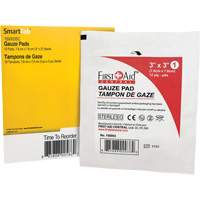 Recharge de gaze SmartCompliance, Tampon, 3" lo x 3" la, St&eacute;rile, Dispositif m&eacute;dical Classe 1 Absolute Business Supply