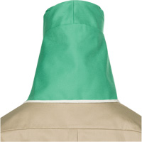 Chapeau avec couvre-nuque en coton ignifug&eacute; Weldlite, Taille unique, Vert Absolute Business Supply