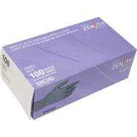 Gants jetables de calibre m&eacute;dical, Petit, Nitrile, 6 mils, Sans poudre, Noir, Classe 2 Absolute Business Supply