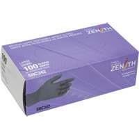 Medical Grade Disposable Gloves, Large, Nitrile, 6-mil, Powder-Free, Black, Class 2 Absolute Business Supply