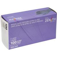 Medical Grade Disposable Gloves, X-Large, Nitrile, 6-mil, Powder-Free, Black, Class 2 Absolute Business Supply