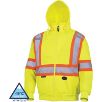 6925 Hoodie, X-Small, High Visibility Yellow Absolute Business Supply