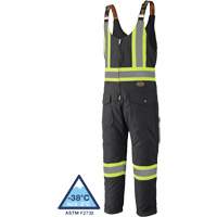 5536BK Quilted Duck Overalls, Cotton, X-Small, Black Absolute Business Supply
