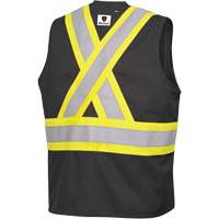 7729 Veste r&eacute;sistante aux arcs &eacute;lectriques FR-Tech, Petit, Noir, 10 cal/cm² Absolute Business Supply