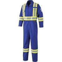 7704 FR-Tech&reg; High-Visibility Coveralls, Size 42, Royal Blue, 10 cal/cm²/9.7 cal/cm² Absolute Business Supply