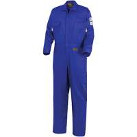 7779 FR-Tech&reg; 88/12 Arc Rated Flame Resistant Coveralls, Size 36, Royal Blue Absolute Business Supply